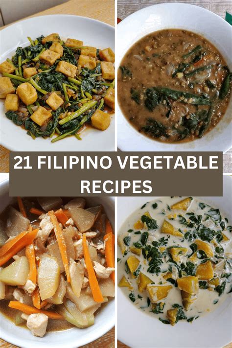 Vegetables in Philippine Cuisine .